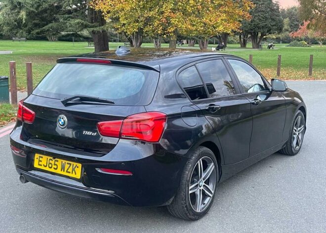 BMW 1 SERIES 116d SPORT – 2016 (65 Plates)