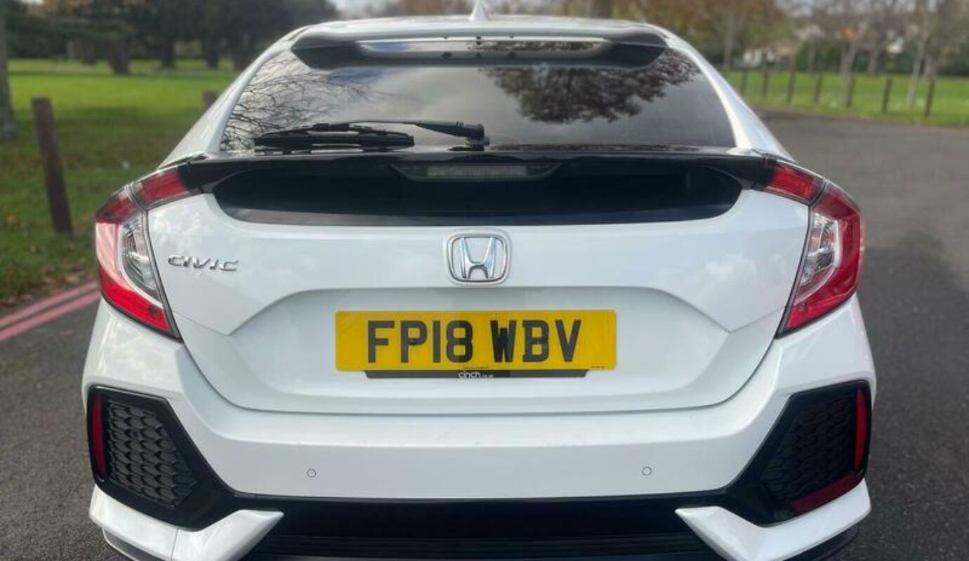 Honda Civic VTEC SE – 2018 (18 plate)