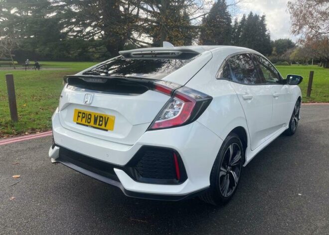Honda Civic VTEC SE – 2018 (18 plate)